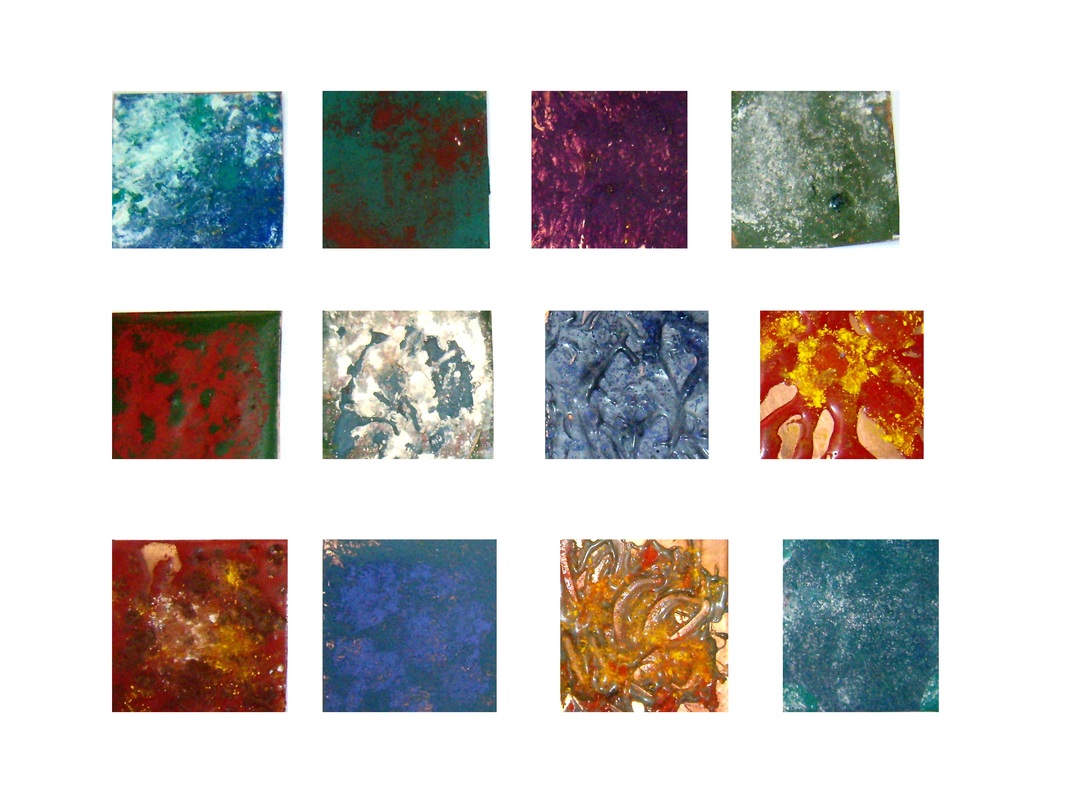 -COLOR ON METAL-  Two-days workshop with Anastasia Kandaraki